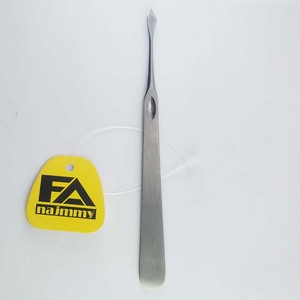 Lime à ongles en acier inoxydable de qualité supérieure, simple face, repousse-cuticules professionnel pour le soin des ongles, nouveau design - Product Image 2