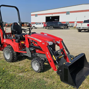 El tractor de carga frontal Massey Ferguson 1GC.25 viene con otros implementos - Product Image 1