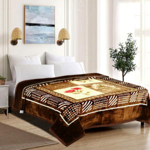 Custom Printed 100% Polyester Raschel Mink <b>Blankets</b> 2 Ply <b>Heavy</b> Mink <b>Blankets</b> - Product Image 4