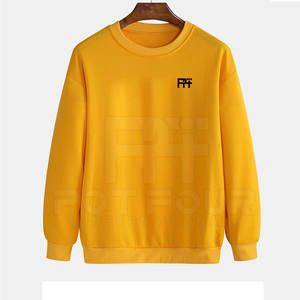 Sudaderas de Moda de Invierno para Hombre, Color Sólido, Impresión Digital, Tinte Liso, Poliéster/Algodón, Transpirable, Secado Rápido, Personalizable, OEM - Product Image 1