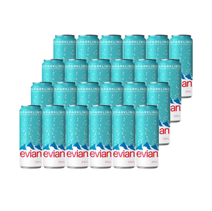 Multipack bidon d'eau pétillante Evian 330ml x 4 - Product Image 5