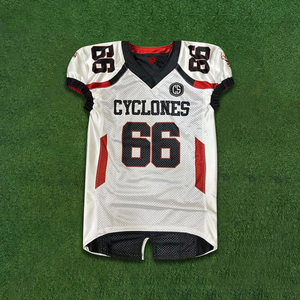 Maillot de football américain authentique personnalisé pour les jeunes Tissu respirant Premier fournisseur de vêtements de football personnalisés au Pakistan - Product Image 4