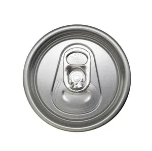 Aluminum Can Lid Easy Open End for Stay on Tab 200/202 Sot with Customized Color/Incising