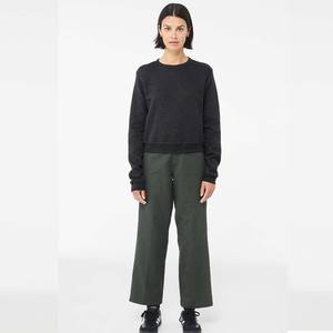 Bella Canvas Ladies Classic Pullover Crewneck Cropped Sudaderas - Product Image 4