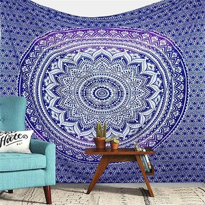 Tapisserie Mandala Style bohème, tapisserie murale, décoration de maison, tapisserie imprimée, tapisserie en coton, tapisserie personnalisée, vente en gros, inde - Product Image 1