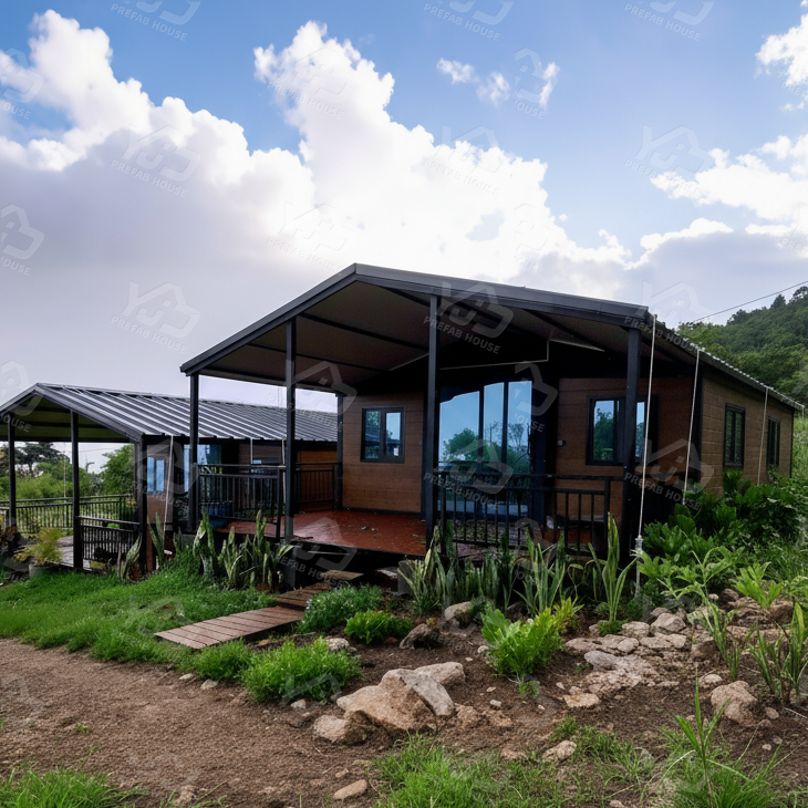 Expandable Villa for Mountain Resorts and