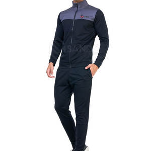 Chándal Deportivo para Hombre, Talla Grande, Diseño Moderno, Logotipo Personalizado, Poliéster Sólido, Transpirable y Resistente al Viento, para Invierno - Product Image 1