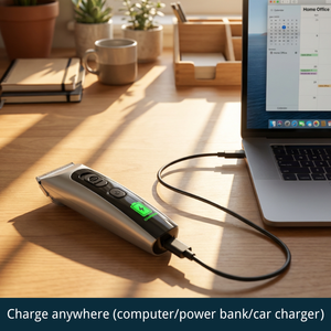 Cortadora de Pelo Profesional Recargable para Mascotas, Tamaño Personalizable, Cortadora para Perros, Tijeras de Acero Inoxidable para el Cuidado de Animales - Product Image 6