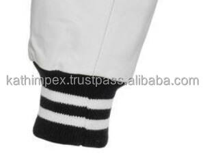 Unisex College Outerwear Custom Bomber Jacket Canvas Wool <b>Body</b> Leather Sleeves Stand Black <b>White</b> Embroidery Covered Button - Product Image 5