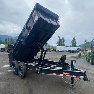 รถดัมพ์เทรลเลอร์ขนาดใหญ่พร้อมรถเทรลเลอร์ไฮดรอลิกรถเทรลเลอร์สำหรับงานฟาร์ม - Product Image 5