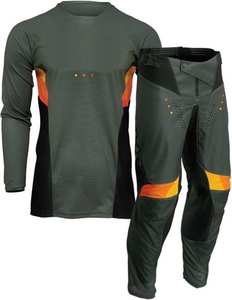 Personalizado a prueba de viento de cuero Motocross Racing Jersey Suit MX Gear sublimación impreso pantalón y Jersey Dirt Bike Wear al por mayor - Product Image 1