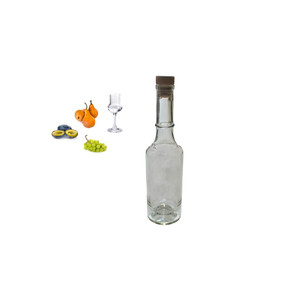 Üveg Pálinkás Matyó Motívumú Gravírozás 500ml mAgr anyag Dugóval - Product Image 1