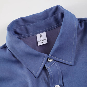 Ensemble chemise et short à manches courtes pour hommes Ensemble moderne et décontracté pour hommes Chemise et short assortis - Product Image 3