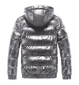 Hombres moda nuevo diseño invierno Puffer brillante chaqueta hombres cálido invierno Puffer chaquetas hombres Puffer chaqueta - Product Image 2