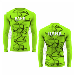 เสื้อรัดกล้ามเนื้อผู้ชายแบบแห้งเร็ว แขนยาว ออกแบบเองได้ตามต้องการ - Product Image 4