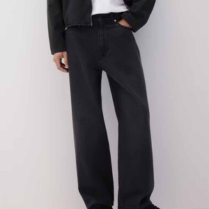 กางเกงยีนส์ขายาวของผู้ชายกางเกงยีนส์ขายาวแบบหลวมใส่สบายดีไซน์14onz ออกแบบได้ตามต้องการสำหรับฤดูร้อน - Product Image 1