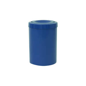 Poubelle bleue à couvercle rabattable de 15 litres par Grupo NFG Élimination pratique et facile pour les sacs de lavage d'outils - Product Image 1