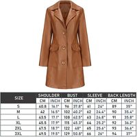 Mantel Trench Wanita Warna Cokelat Muda Berbahan Shearling Dengan Kerah Bulu, Kancing Depan, Panjang Selutut, Pakaian Luar Kasual Musim Dingin