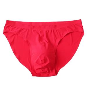 La mejor oferta de ropa interior cómoda de secado rápido para hombre, ropa interior sin costuras de algodón Spandex, Bóxer corto con estampado de logotipo a rayas personalizado Oem - Product Image 5