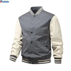 Veste de baseball varsity pour homme de haute qualité personnalisée, veste d'hiver de collège en tissu de toile, nouvelle conception, taille plus - Product Image 3