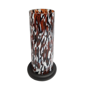 Modern Design <b>Candle</b> Pillar <b>Holder</b> <b>Black</b> & Brown Color Custom Size Metal Pillar <b>Candle</b> <b>Holder</b> for Aluminum and Glass - Product Image 2