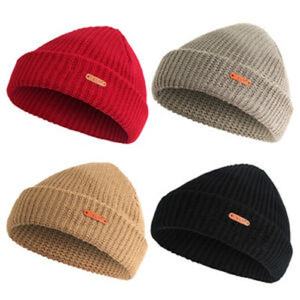 Kit de invierno costilla con logotipo bordado personalizado de color sólido, gorros cálidos para exteriores para mujeres y hombres, novedad - Product Image 2