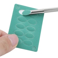 Grattoir à ongles double tête en acier inoxydable réutilisable pour dissolvant de vernis, repousse-cuticules et éliminateur de peaux mortes – Idéal pour la manucure à domicile ou en salon