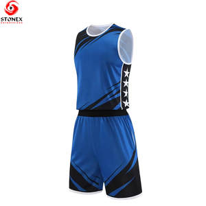 Uniforme de basket-ball sans manches respirant au design personnalisé, prix compétitif, haute qualité, séchage rapide, 100% polyester - Product Image 1
