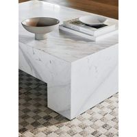 Tables basses et chaises en marbre blanc et d'autres couleurs de qualité supérieure pour villas, salons, salle à manger, utilisation en intérieur