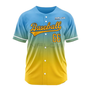 Uniformes de Béisbol Personalizados de la Mejor Calidad 2025 2026, Camisetas de Béisbol Sublimadas Personalizadas - Product Image 4