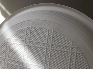 Platos redondos de PP de alta calidad, lavables y reutilizables, para el hogar, 220mm - Product Image 4