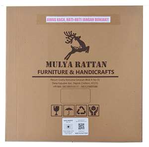 Miroirs muraux en bois de style traditionnel éclairés de haute qualité en gros, emballés dans une boîte en rotin - Product Image 5