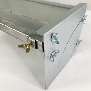 Truelle à encoches réglable avec lame extensible (500 mm-1,1 m) et tailles d'encoches doubles (10x10 mm et 12x12 mm) Fabriquée au Vietnam - Product Image 6