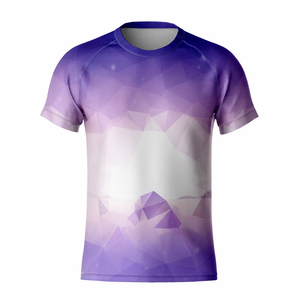 Camiseta de gimnasio de compresión de alta calidad para hombre, Camiseta ajustada de manga corta de secado rápido para deportes, camiseta de entrenamiento - Product Image 1