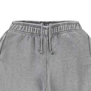 กางเกงยีนส์ขาบานสำหรับผู้ชายกางเกงวินเทจฟอกสีกรดกางเกงวอร์มขาบานสไตล์สตรีท - Product Image 3