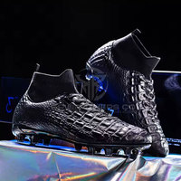 Vente en gros Chaussures de football Crampons d'extérieur professionnels antidérapants pour athlètes Chaussures de football durables