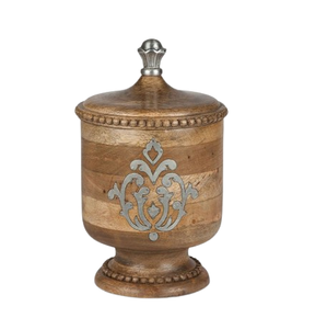 Recipiente de Almacenamiento de Alimentos de Madera para Cocina, Organizador de Cocina Único, Recipiente Hecho a Mano de Alta Calidad - Product Image 3