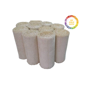 Natural handwood Wholesale Bulk Eco-Friendly Handwoven <b>Rattan</b> <b>Webbing</b> Material for DIY Furniture Projects - Product Image 2