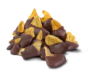 Tranches de mangue trempées dans du chocolat de haute qualité |   Fournisseur de collations en marque blanche - Product Image 5