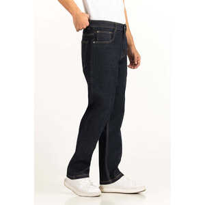 Jeans de mezclilla de corte ajustado estilo vintage, pantalones lápiz de pierna ancha, lavado a la piedra, bordados, para invierno, coloridos, lavados MN-JNS-SS26-004 - Product Image 6