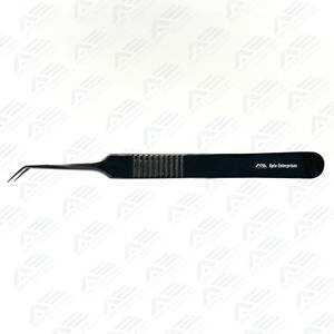 Pince à épiler à pointe en fibre personnalisée, volume, technologie des cils, pince à épiler à 90 degrés pour extension de cils, instruments de beauté - Product Image 5