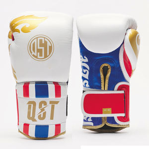 Gants de boxe originaux personnalisés Kickboxing sac de boxe Sparring style mexicain cuir synthétique gants d'entraînement de boxe conception OEM - Product Image 4