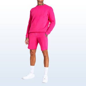 Conjuntos de pantalones cortos y camisetas de motorista, camiseta de manga larga con cuello redondo personalizada, conjunto de chándal de dos piezas para ropa de marca para hombre, conjuntos de 2 piezas - Product Image 4