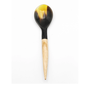 100% véritable corne de buffle cuillère à thé cuisine Table décoration à bas prix attrayant personnalisé naturel corne de buffle cuillère - Product Image 4