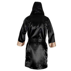 Nouveauté Robe de boxe à capuche sur mesure de haute qualité en polyester respirant toutes saisons Vente en gros Dernières sorties de robes - Product Image 3