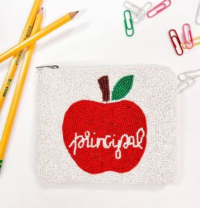 Rani vert haute qualité Western toile Mini porte-monnaie fabriqué à la main Cowboy perlé fermeture à glissière accessoire à la mode - Product Image 2