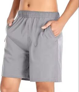 กางเกงขาสั้นสำหรับออกกำลังกายแห้งเร็วมีซิปสำหรับออกกำลังกายวิ่งออกกำลังกายแบบลำลองฝึกซ้อม2025 - Product Image 5