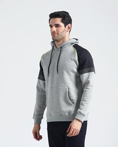 Venta caliente de calidad superior transpirable Color sólido ropa deportiva personalizada para hombres Sudadera con capucha temporada de invierno nuevos hombres Sudadera con capucha de moda - Product Image 3