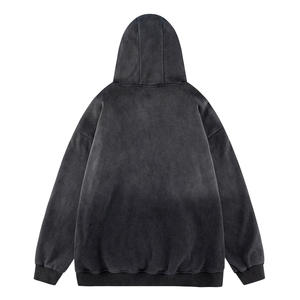 Dernière conception de haute qualité 100% coton hiver surdimensionné poche pull à capuche pour hommes fabriqué au Pakistan respirant Streetwear - Product Image 4