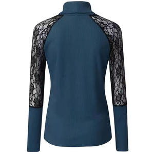 Camisetas de equitación con logotipo personalizado para mujer, fabricantes de ropa ecuestre, camisetas de manga corta para montar a caballo para mujer - Product Image 6